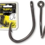 #2/0 black cat gripper horog dg dg coating 6darab Árengedmény