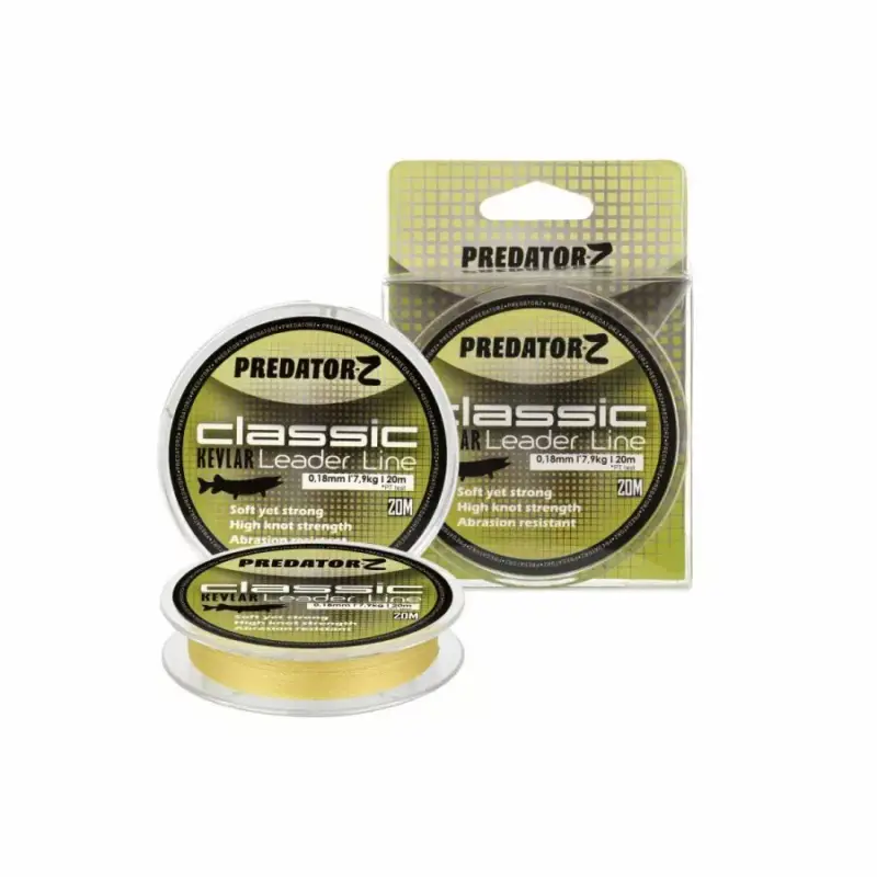 Carp Zoom Predator-Z Classic Kevlar Leader Line 20m monofil előkezsinór Kihagyhatatlan ajánlat