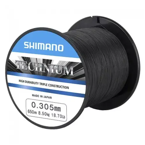 Alacsony ár Shimano zsinór Technium 1250m 0.285mm 7.5kg Grey