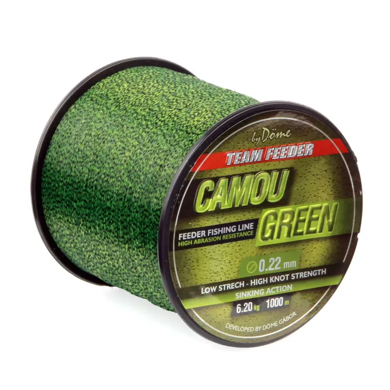 By Döme monofil damil TF Camou Green 1000m 0.35mm Biztonságos fizetés