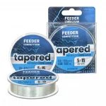 ZSINÓR Monofil előke Felvastagodó Feeder Competition Tapered, 5x15m, 0,18-0,28 mm (5,1/8,7 kg, áttetsző) Biztonságos fizetés