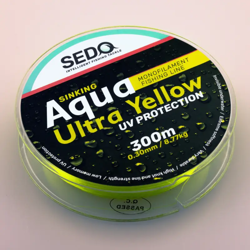 ZSINÓR Monofil Süllyedő Sedo Ultra Yellow 300m 0,20mm (3,91kg) UV Sárga Nézd meg most