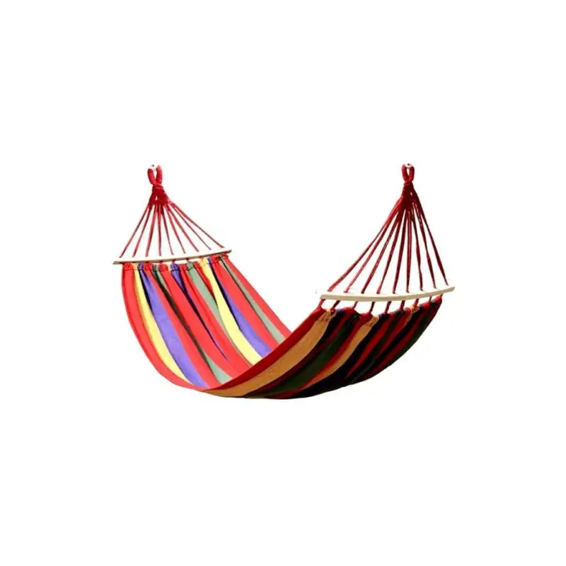 Végkiárusítás Pamut függőágy 270x150cm, 2 személy számára, teherbírás 200kg
