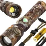 Vedd meg most Taktikai zseblámpa Bailong ZOOM CREE LED, álcázva