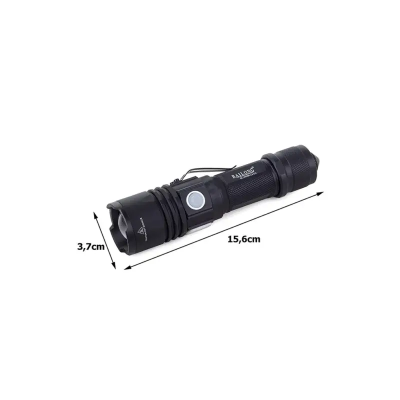 USB zseblámpa Bailong W556, LED típus L3-U3 Bestseller