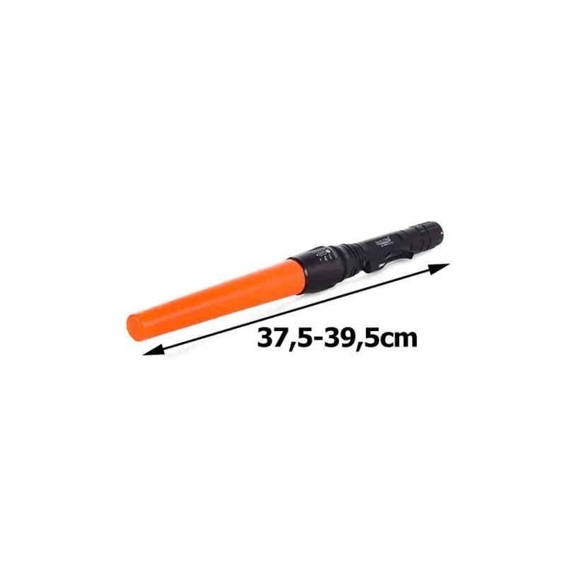 Szezonális akció Zseblámpa Bailong BL-8668, CREE XM-L T6 típusú LED figyelmeztető fogantyú